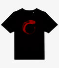 SHAN Red Circle Black T-Shirt Children